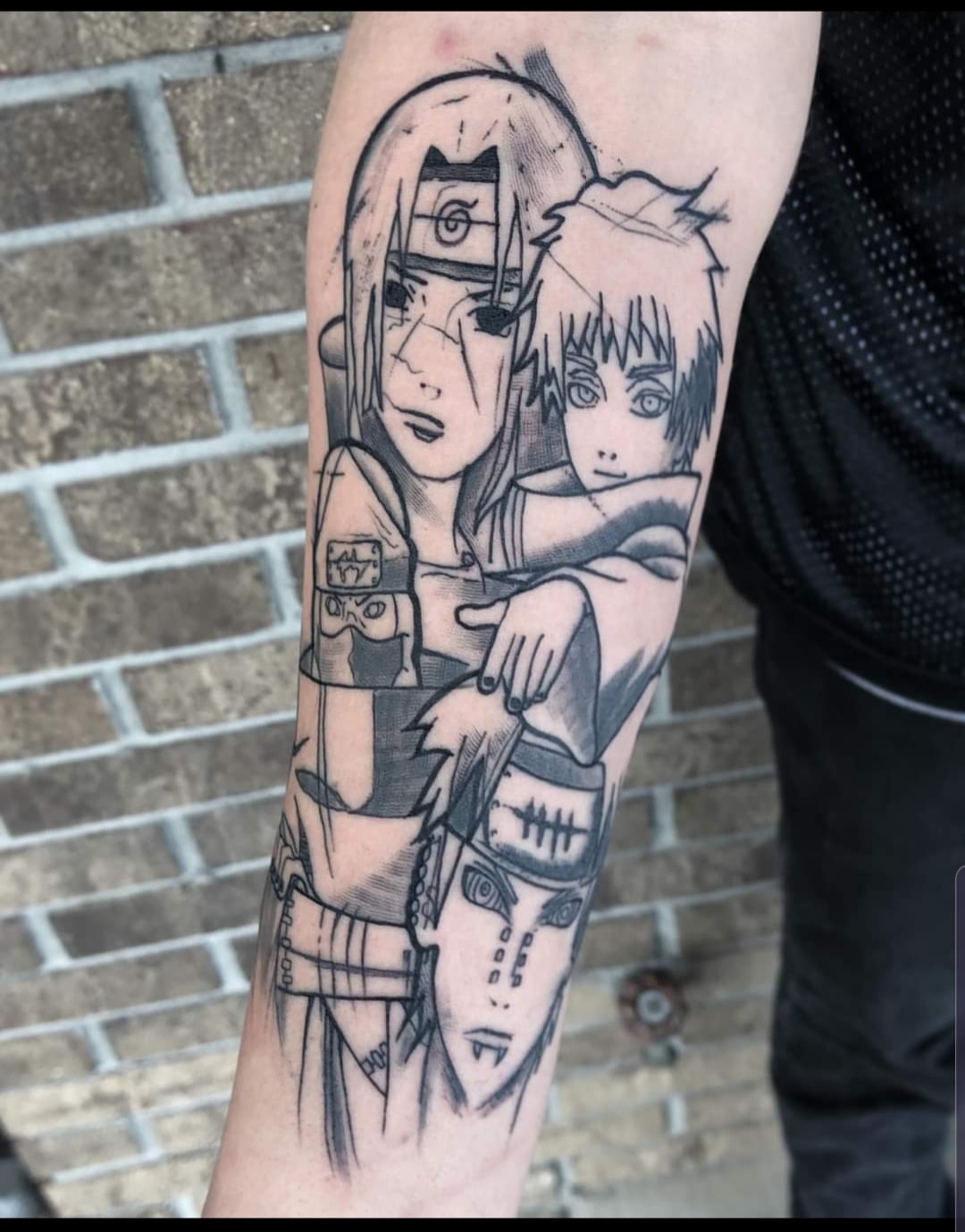 N8V INK - Start to a Naruto piece by Keith, more to come | Facebook