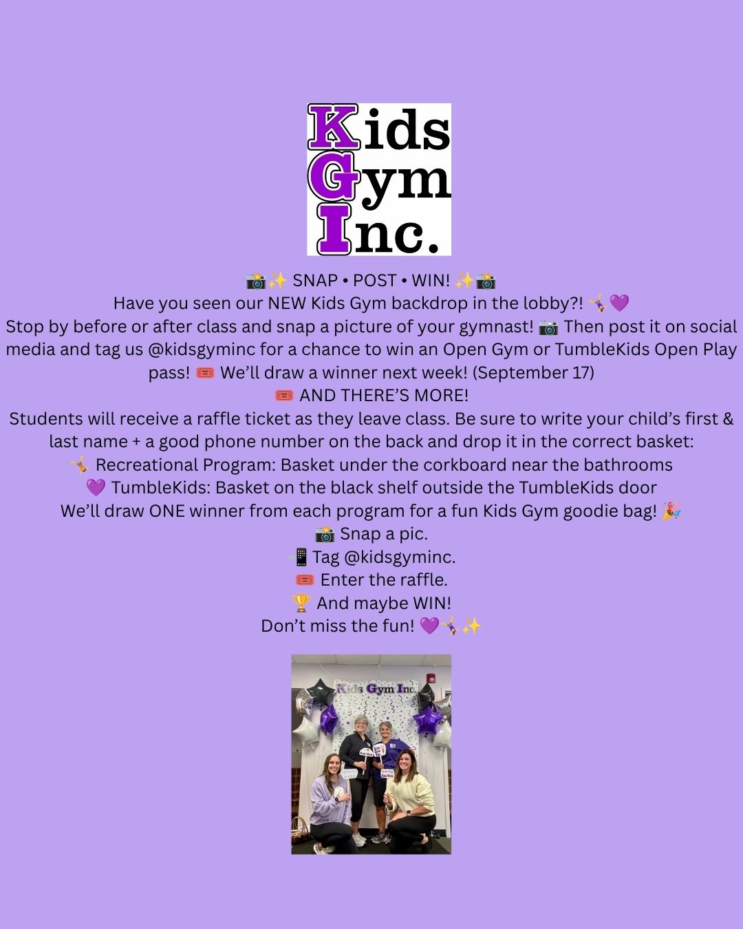 Kids Gym, Inc.