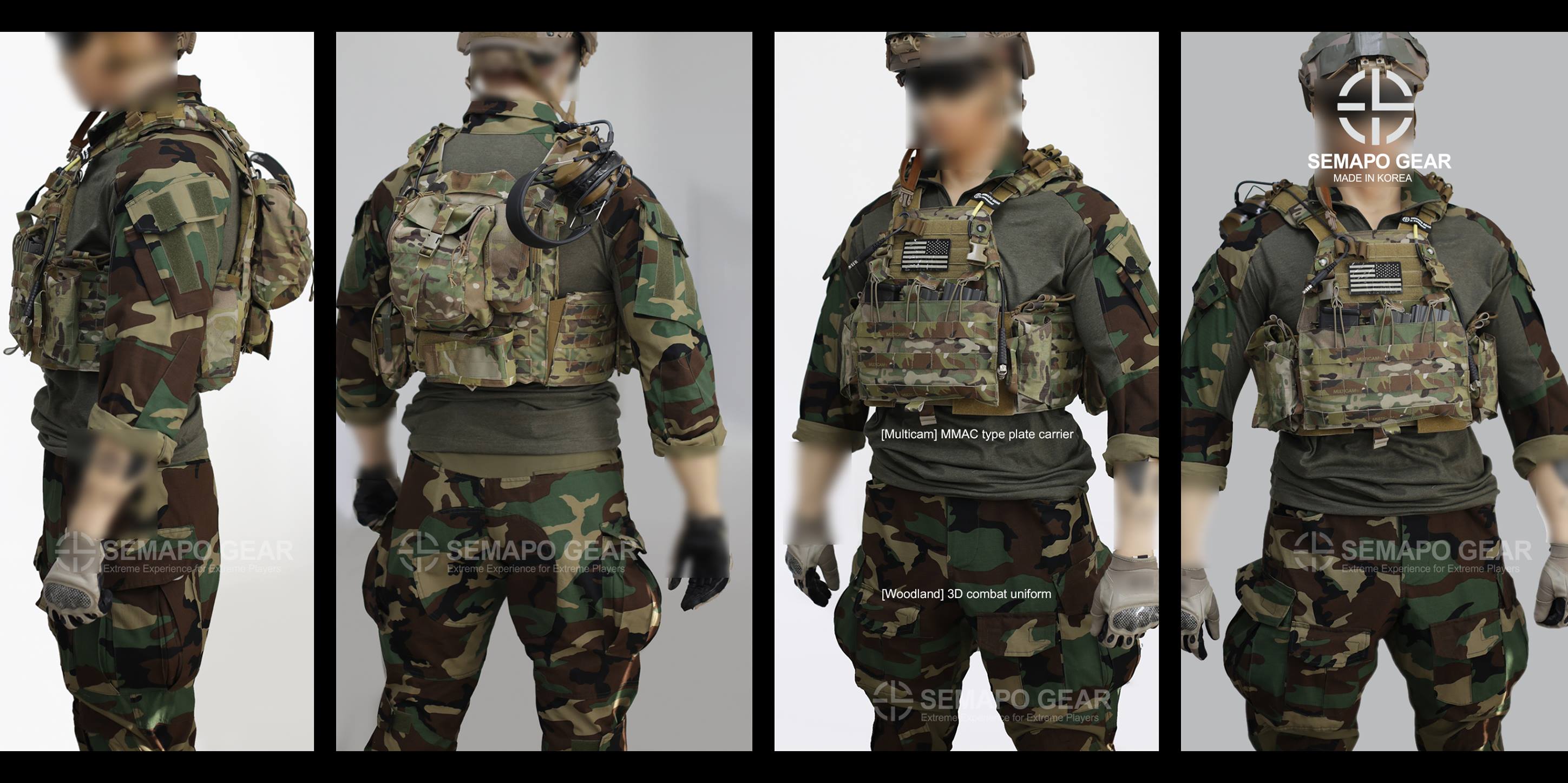 semapo gear combat uniform 3C迷彩 combat 3C迷彩 gear semapo uniform