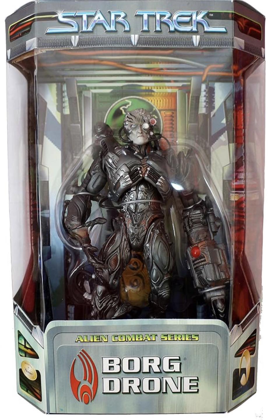 Playmates 1999 STAR TREK Borg Drone (9-inch Alien Combat Series