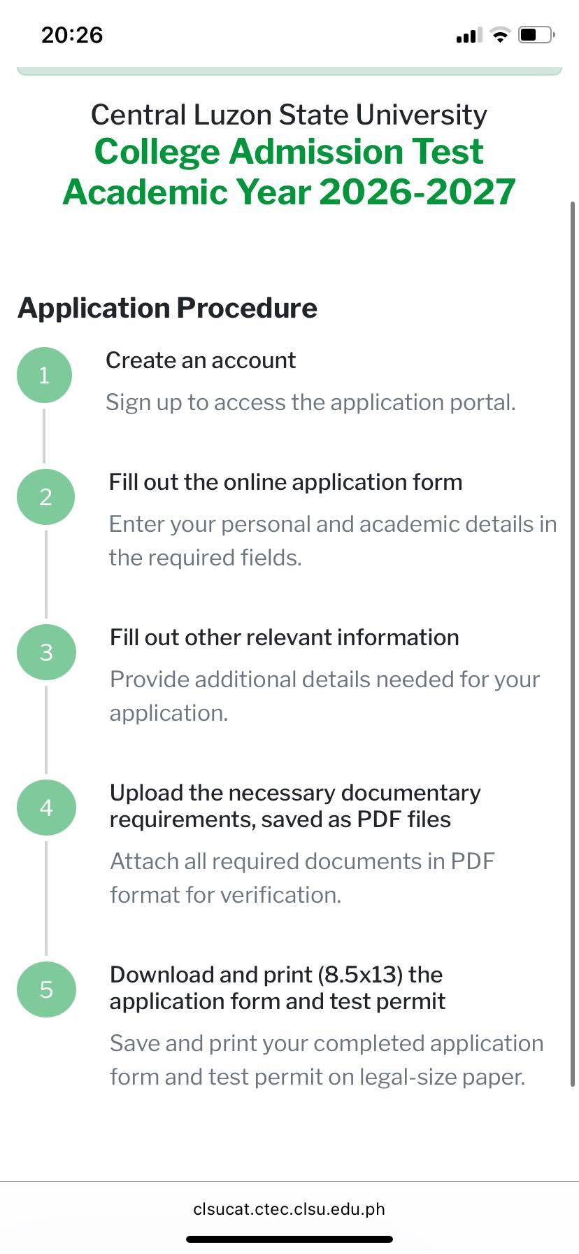 kapag ganito po ba applied na po ako for the test? | Facebook