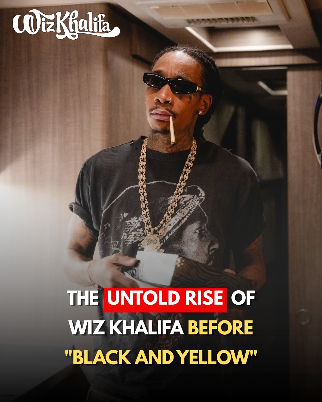 Wiz - The infamous smoking pic. | Facebook