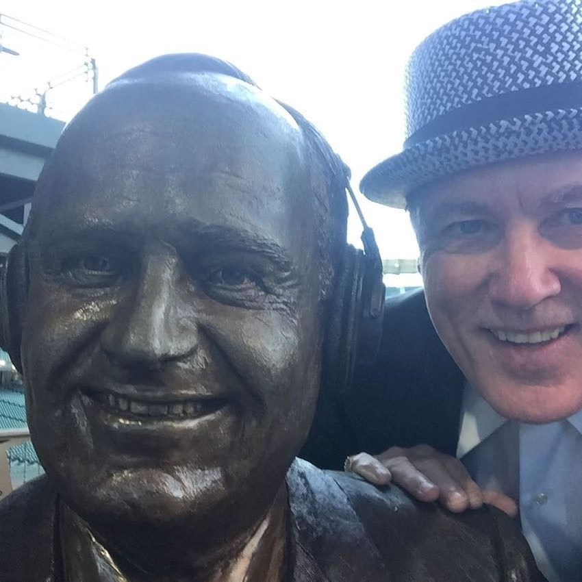 The Dave - On this day in 2011, a bronze statue of Dave Niehaus was ...