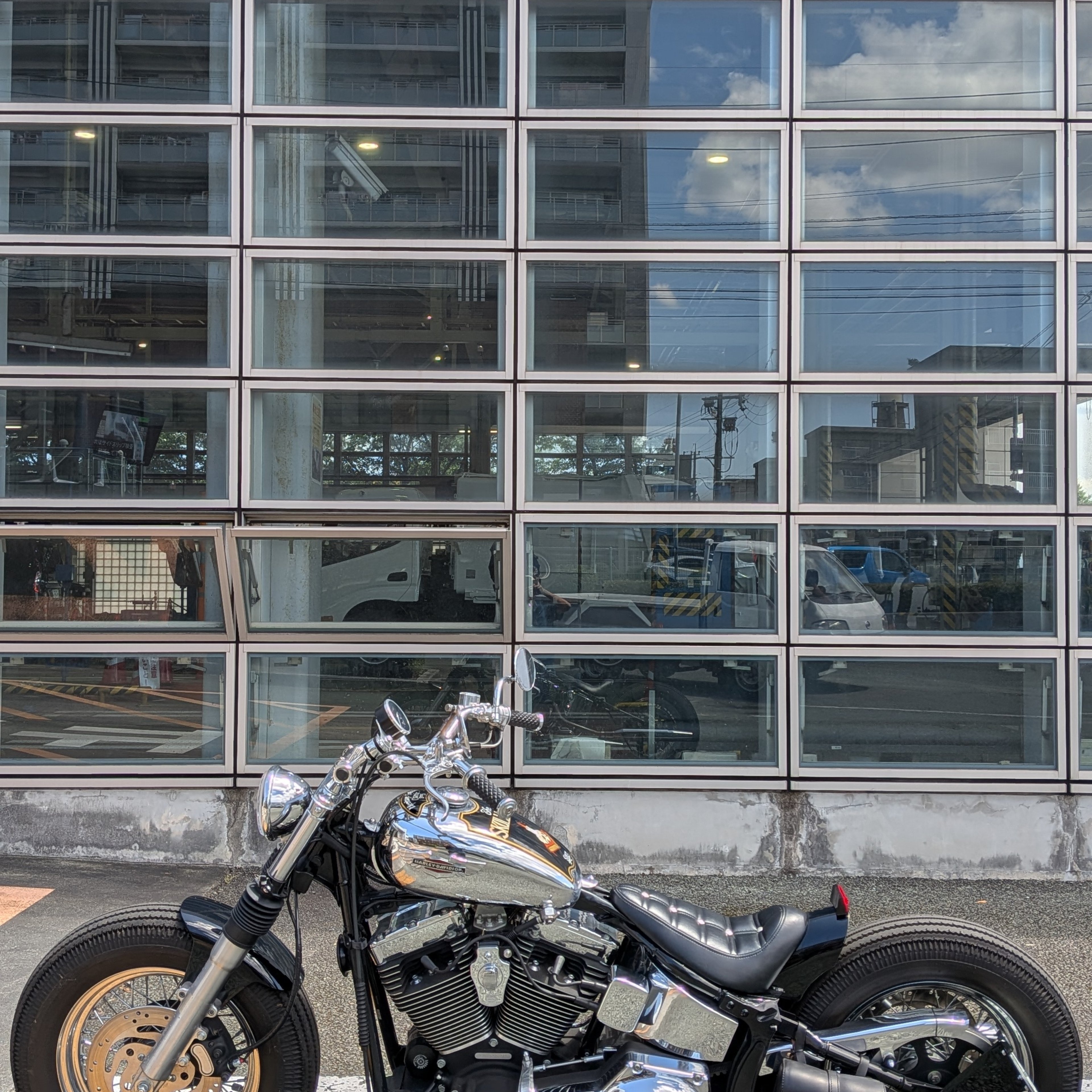 96 エボヘリテイジをチョッパーにする。その3 #harleydavidson