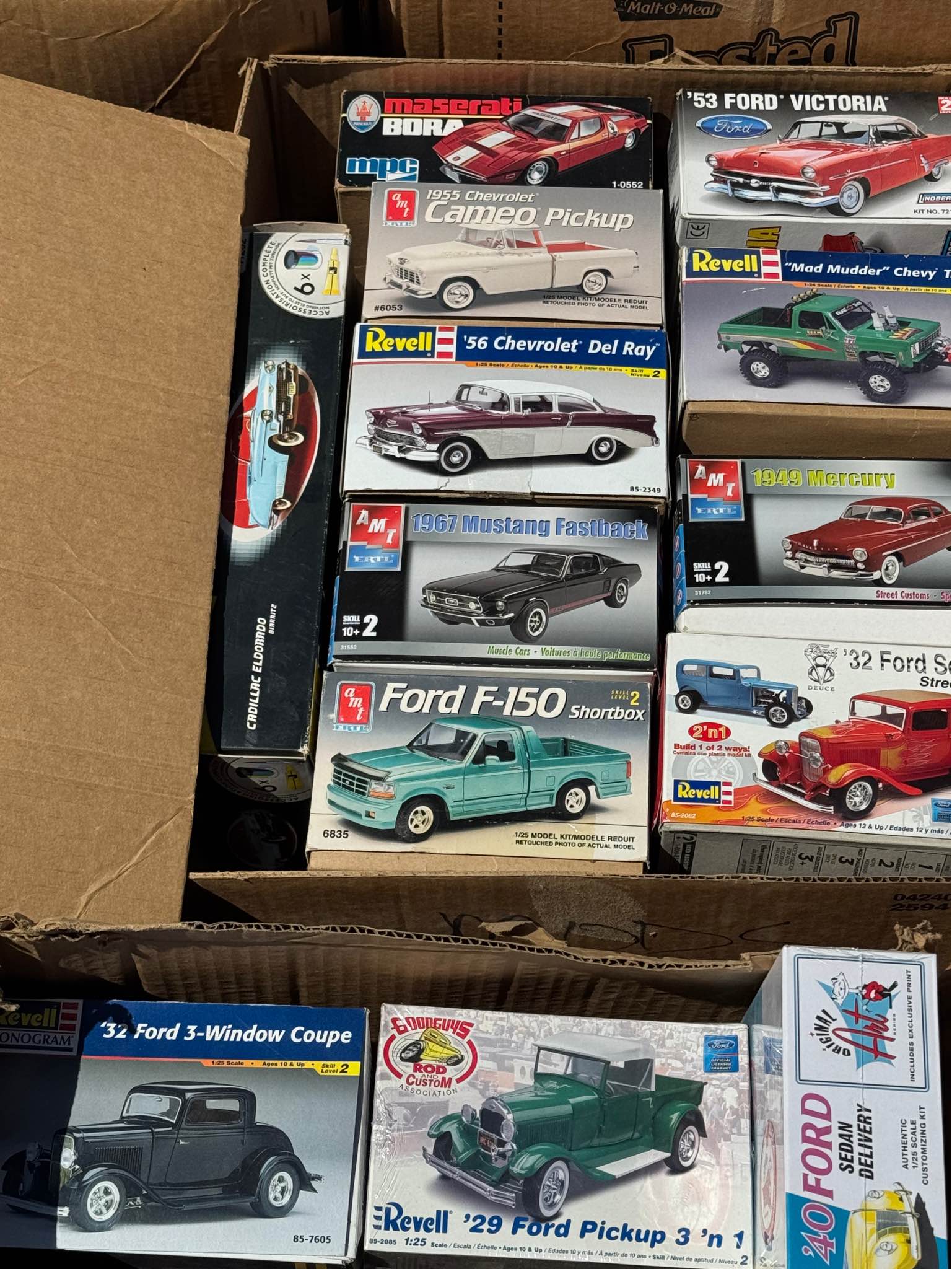Huge Model Car Kit lot 100 plus tons of extra parts - Toy Race Car ...