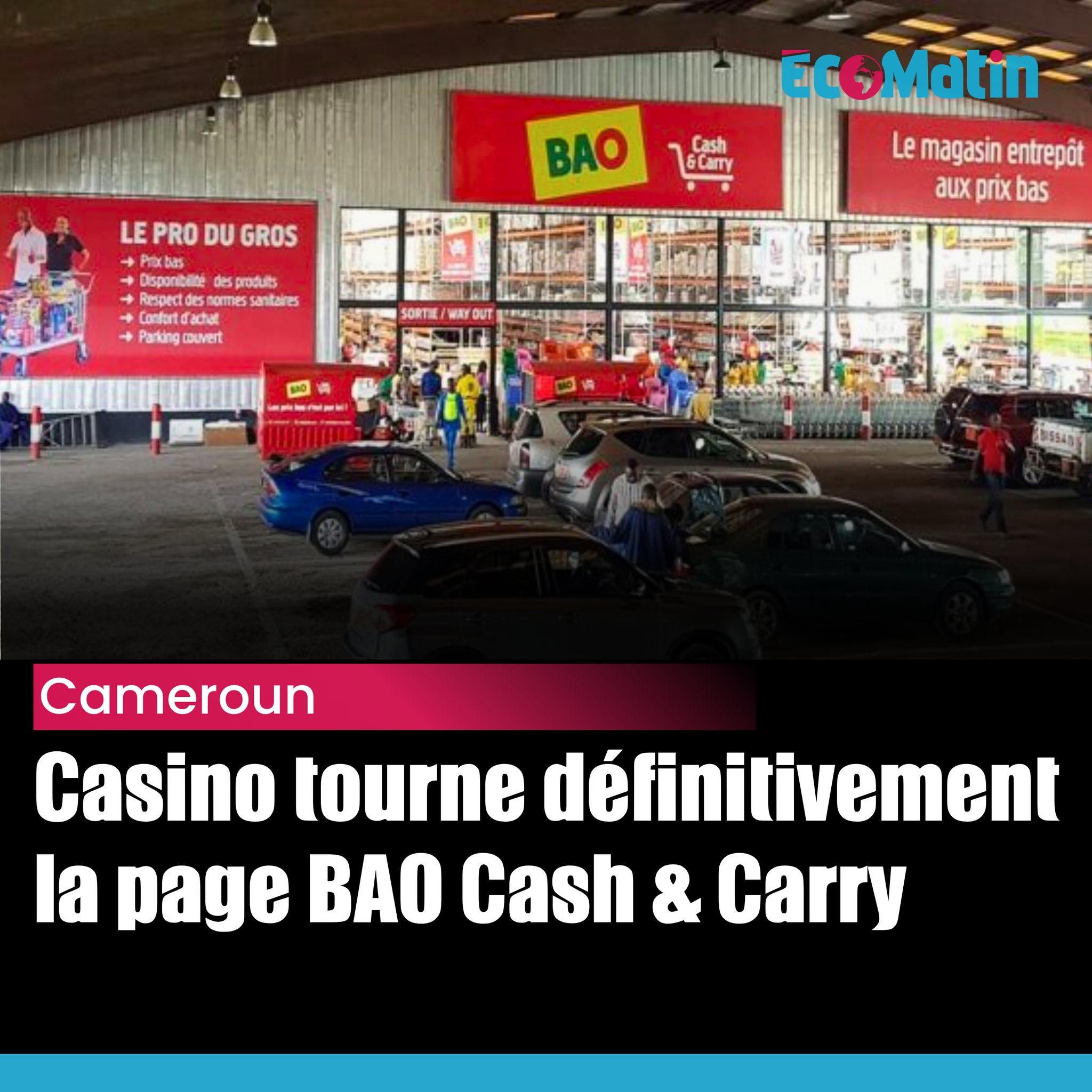 Le groupe français Casino a définitivement cédé sa filiale 