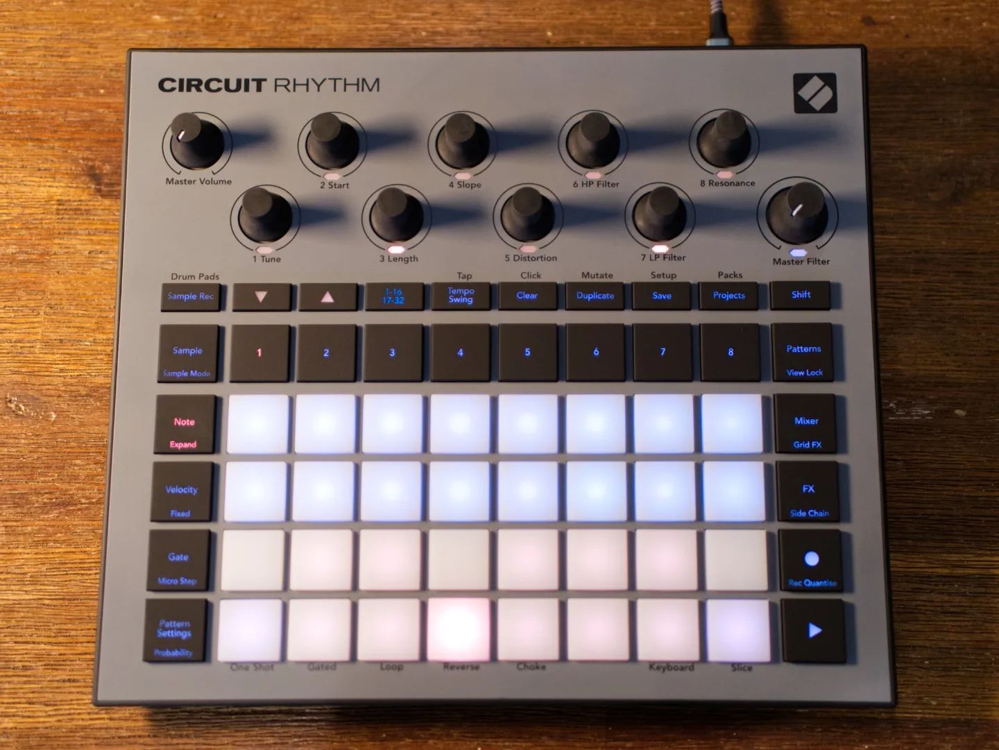 Sample anything, anywhere. The Novation Circuit Rhythm turns the