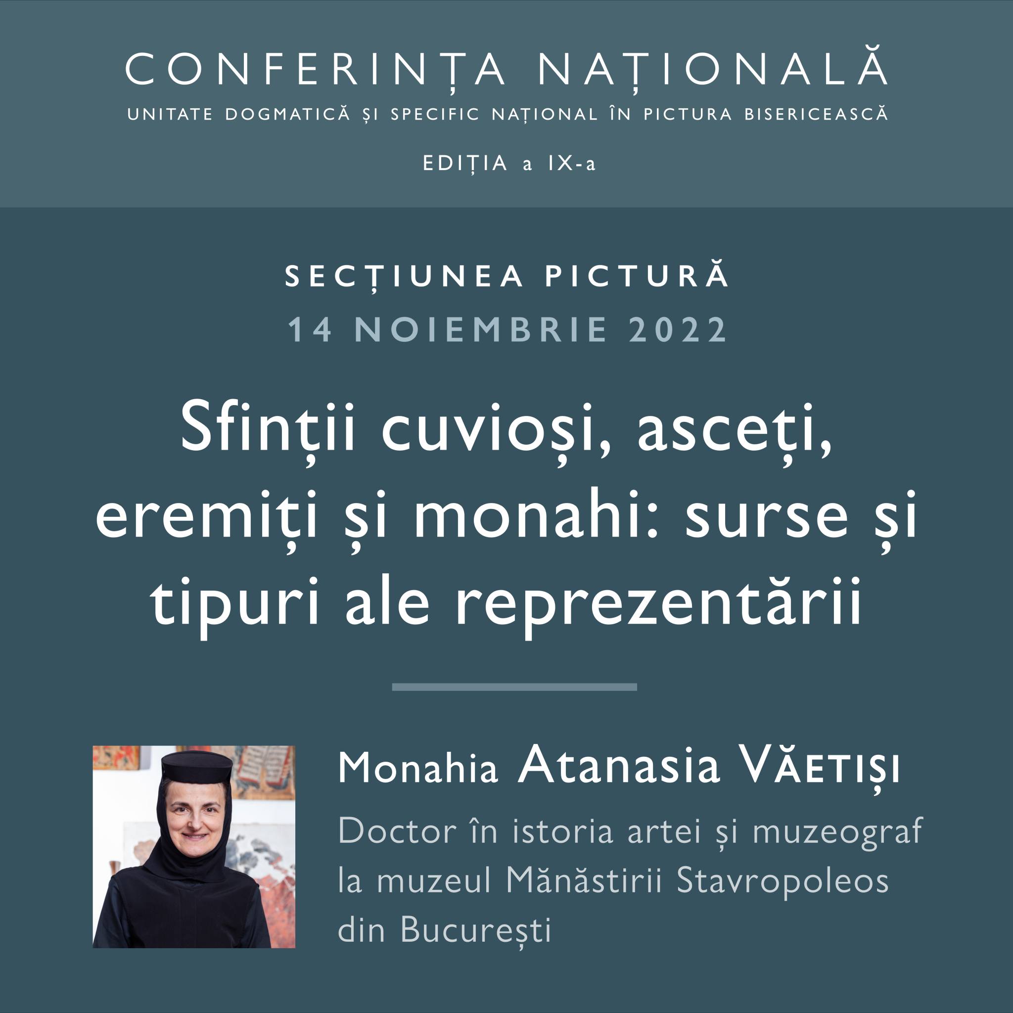 Monahia dr. Atanasia... - Comisia de Pictură Bisericească | Facebook