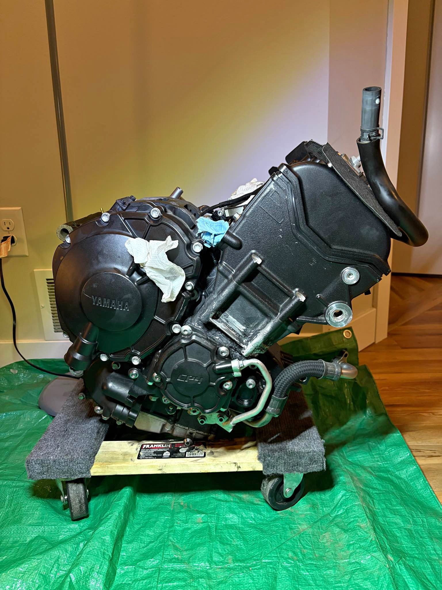 Yamaha R1 Complete Engine FOR PARTS - Car Engines & Engine Parts ...