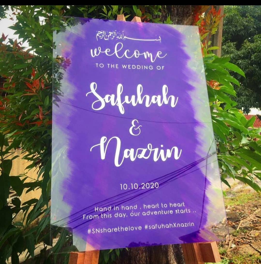 Reenz.Craft - 🔥 Welcome Board 🔥 Available for Custom Design & Set ...