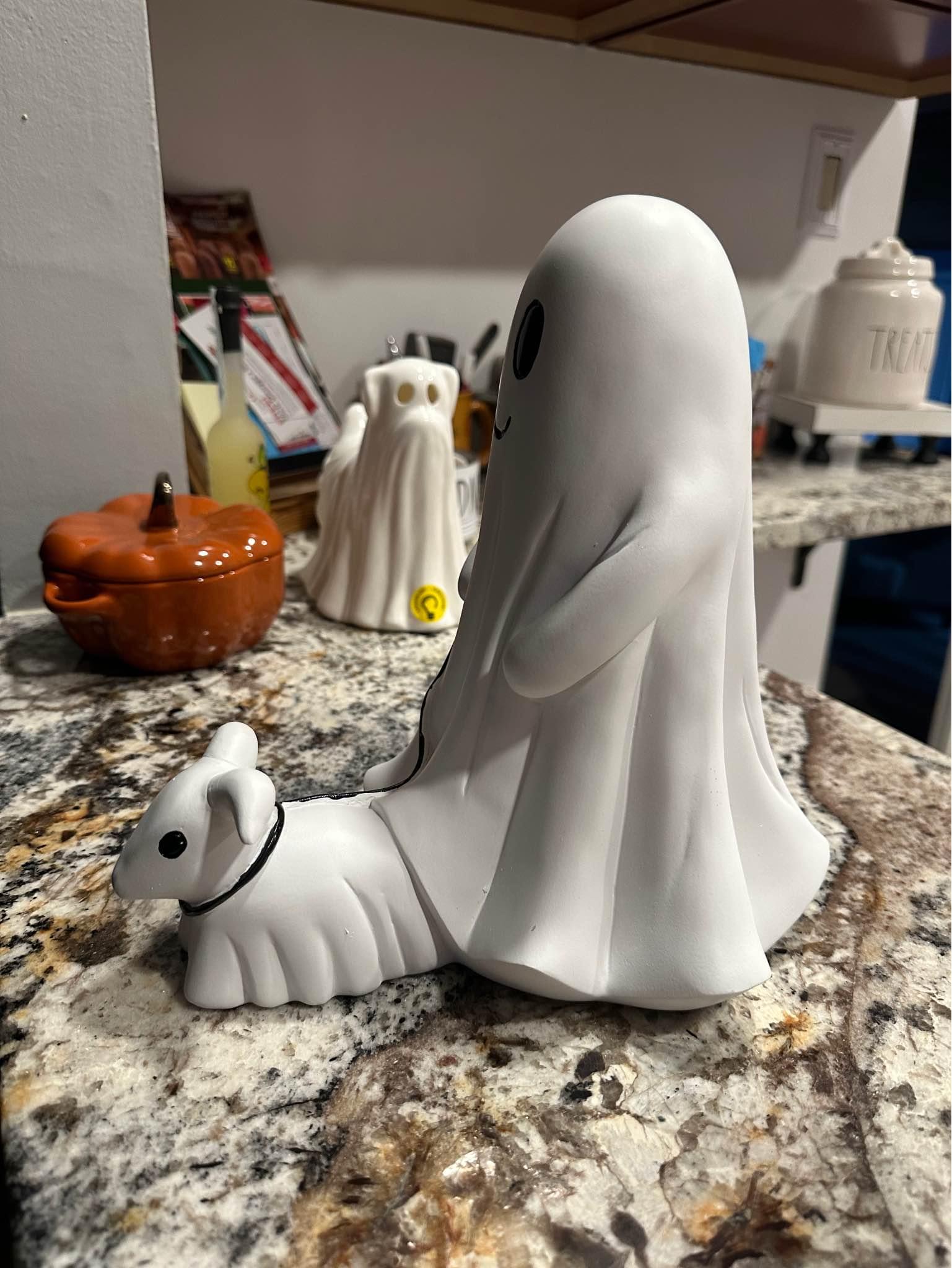 Ghost and dog Figurines Lake Grove, New York Facebook Marketplace