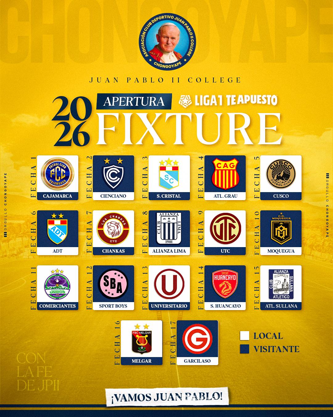 Asociación - ¡El camino al objetivo! 💛🏆 🔜 Se sorteó el FIXTURE y estos ...