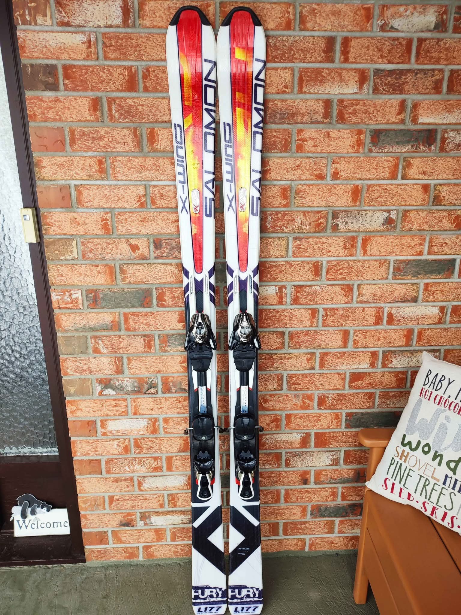 salomon fury skis X Wing + Salmon Z12 Ti Bindings 2007 Max Salomon 24hrs Salomon 24