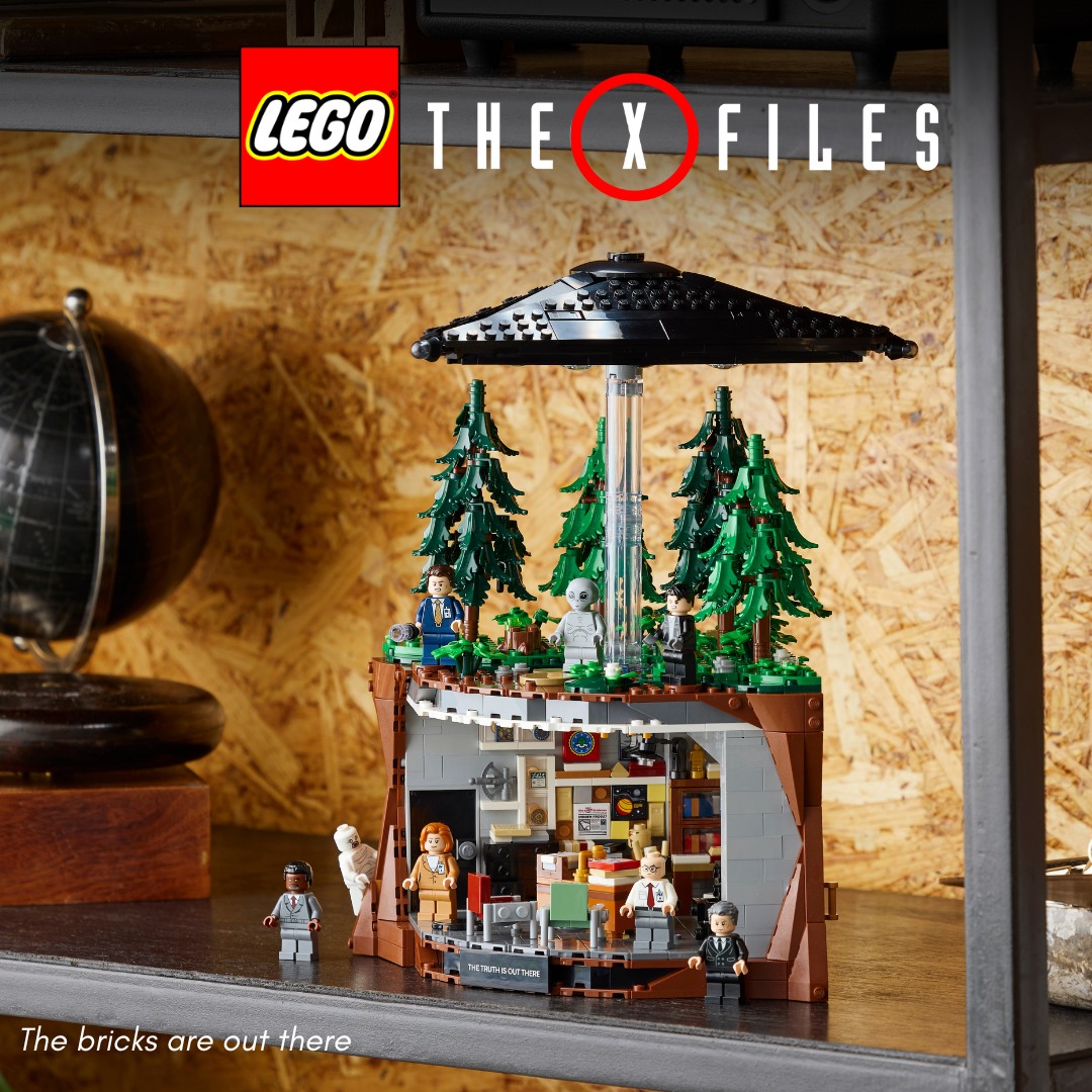 👽 LEGO X-Files set officially revealed! The bricks are out there