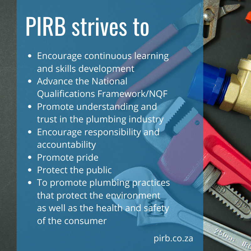 Pirbsa - The Plumbing Industry Registration Board is a professional ...