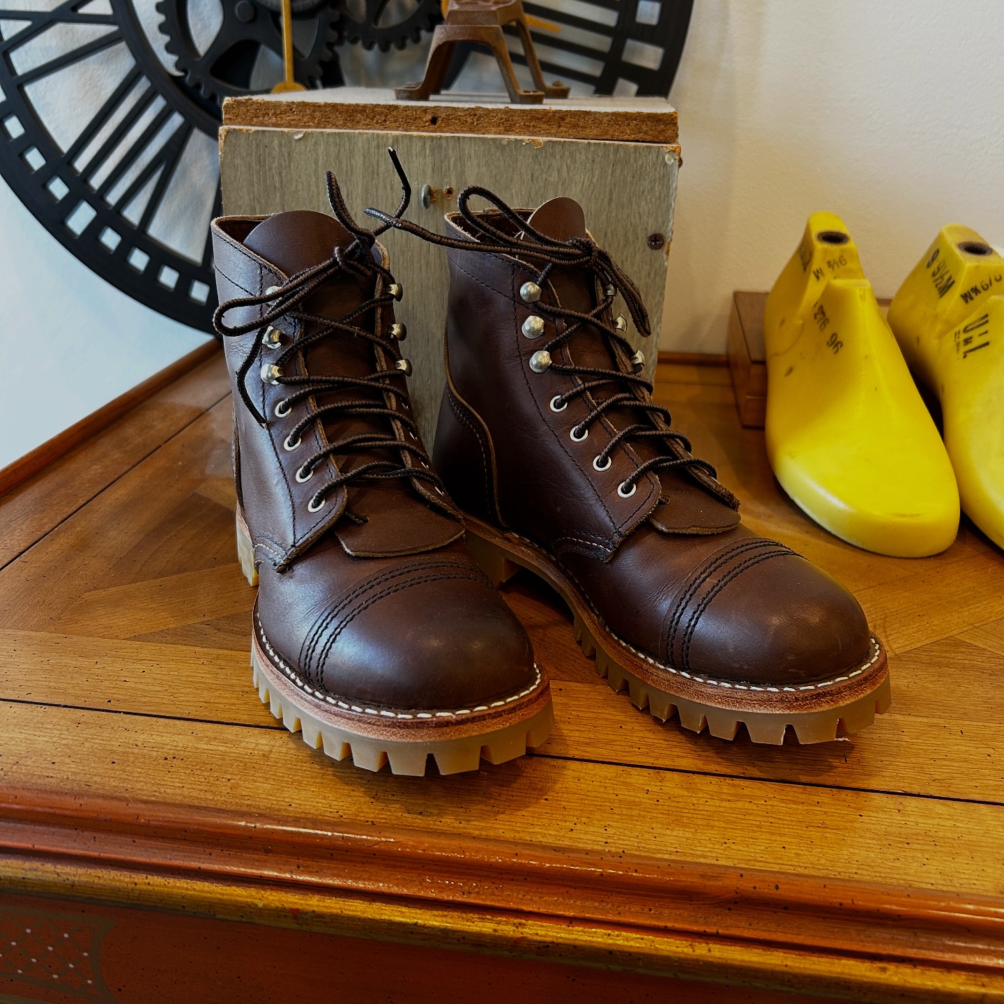 Designed as a farm boot in 1954, the Red Wing #708 featured a