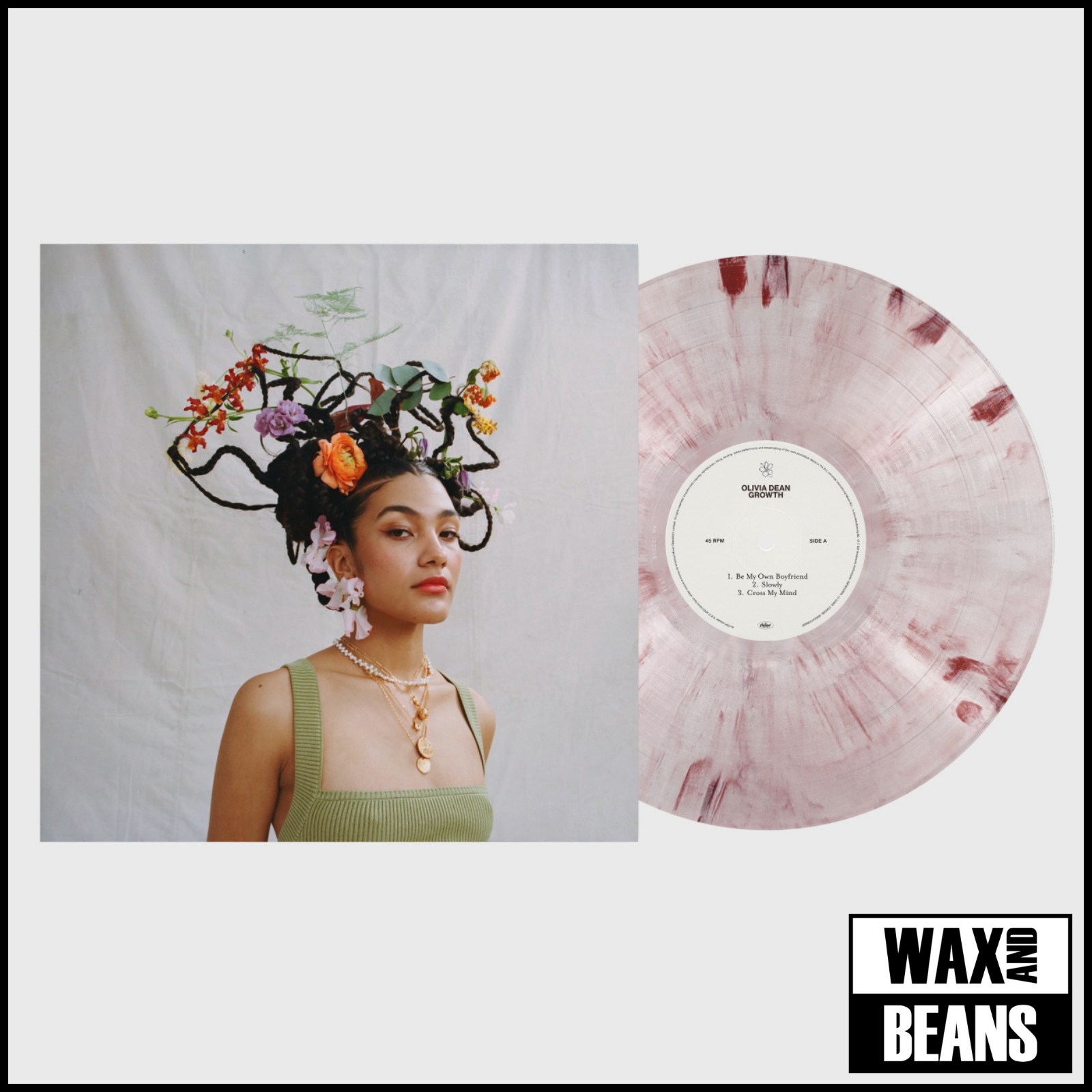 🩷 SURPRISE DROP: OLIVIA DEAN - GROWTH 10' EP (PINK MARBLE VINYL