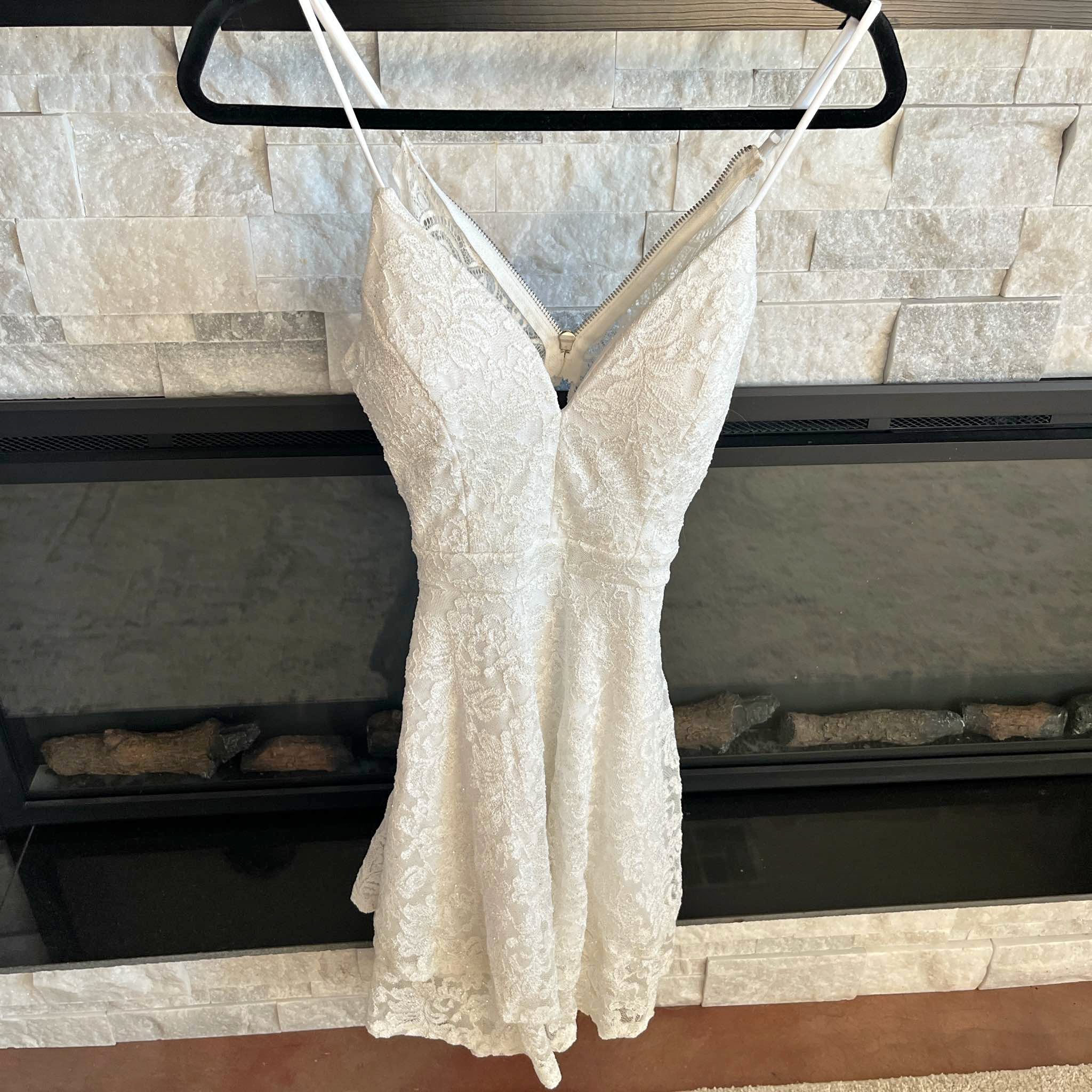 ba&sh crochet dress Bash Paris Grace Top Size:XL The fitted waistline accentuates First_Baptism_Dress Casual Dress | T-Shirt