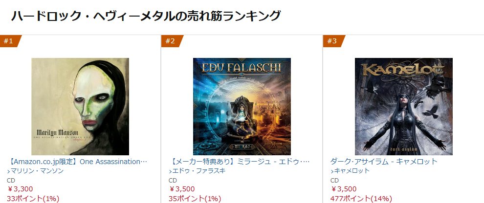 WARD - ♢ 本日発売 ♢ マリリン・マンソン 24年の復活作に次ぐ