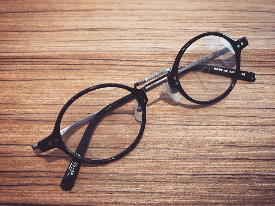金子眼鏡-KV68/BK #金子眼鏡#YEN形品眼鏡#Handmade #手造#VINTAGE