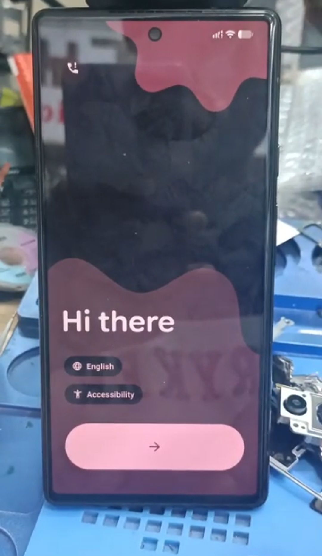 Google pixel 7a frp Android 15 حل