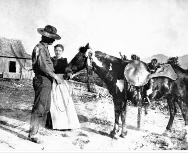 This photograph, taken around 1897, features the legendary