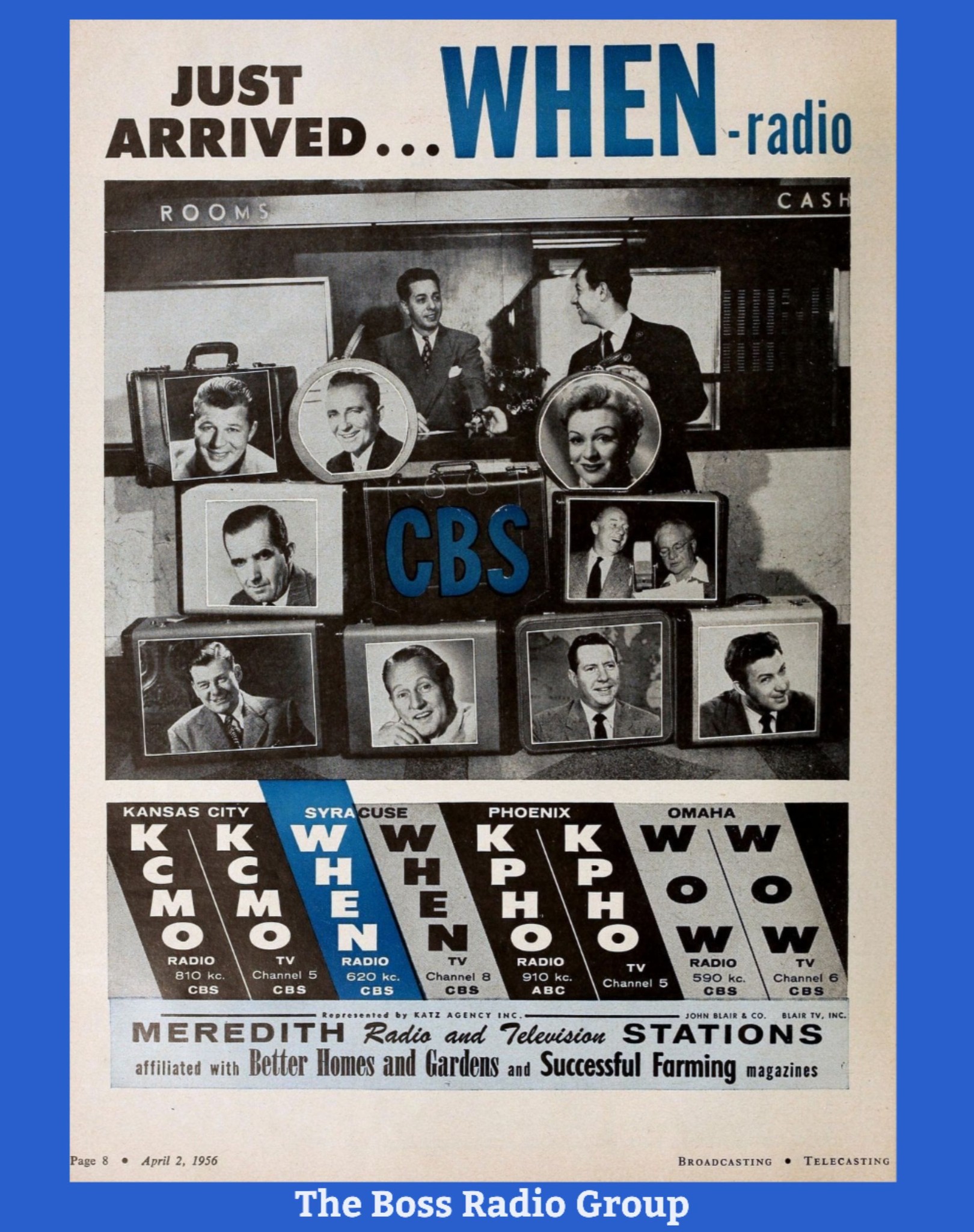 History of WHEN radio station in Syracuse, NY