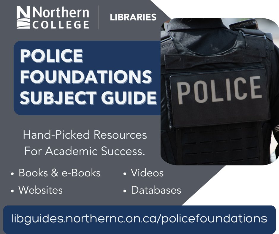 Our Police Foundations... - Libraries at Northern College | Facebook