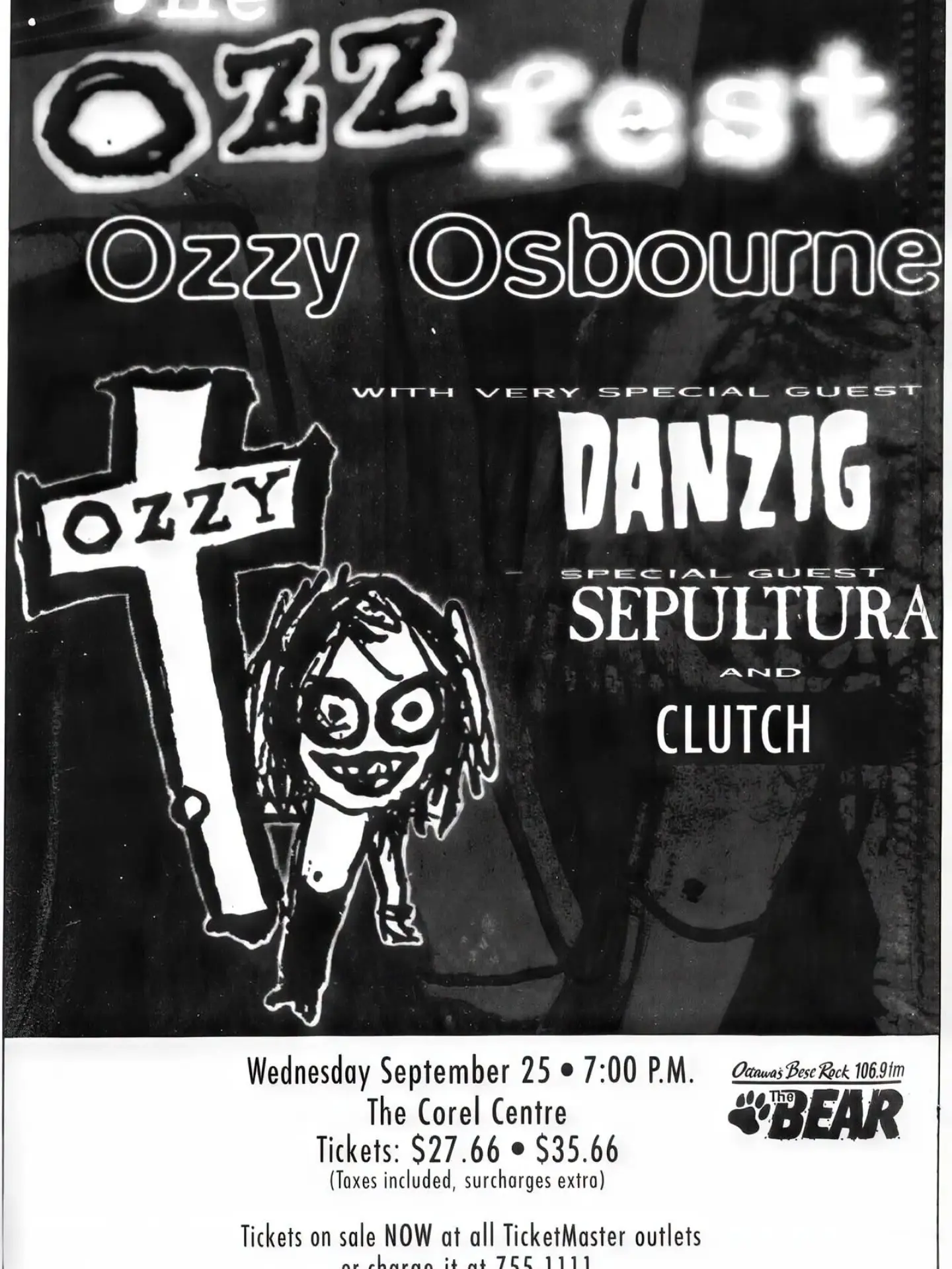 LLION OZZY OSBOURNE 特集号 No dia 25 de setembro de 1996, Ozzy Osbourne se apresentou no
