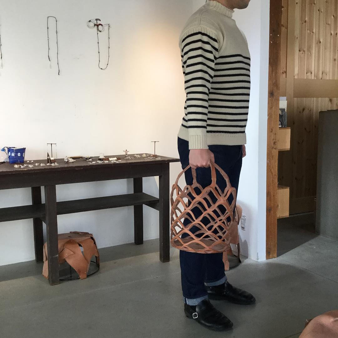 ぎゃらりーマドベ - safuji展 ・ 3日目 ポストマンバッグ 昨日ご紹介 