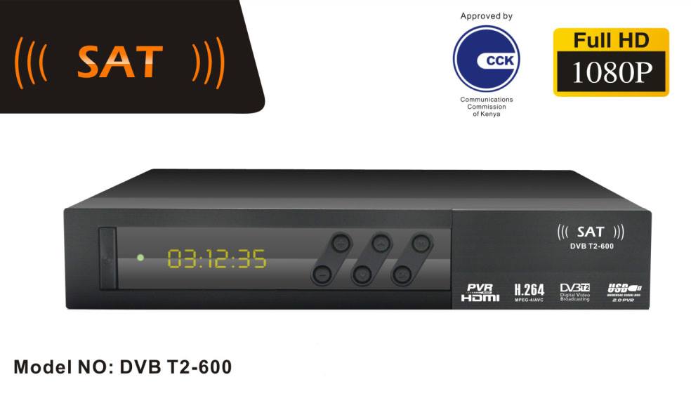 SAT DVBT2 set top box