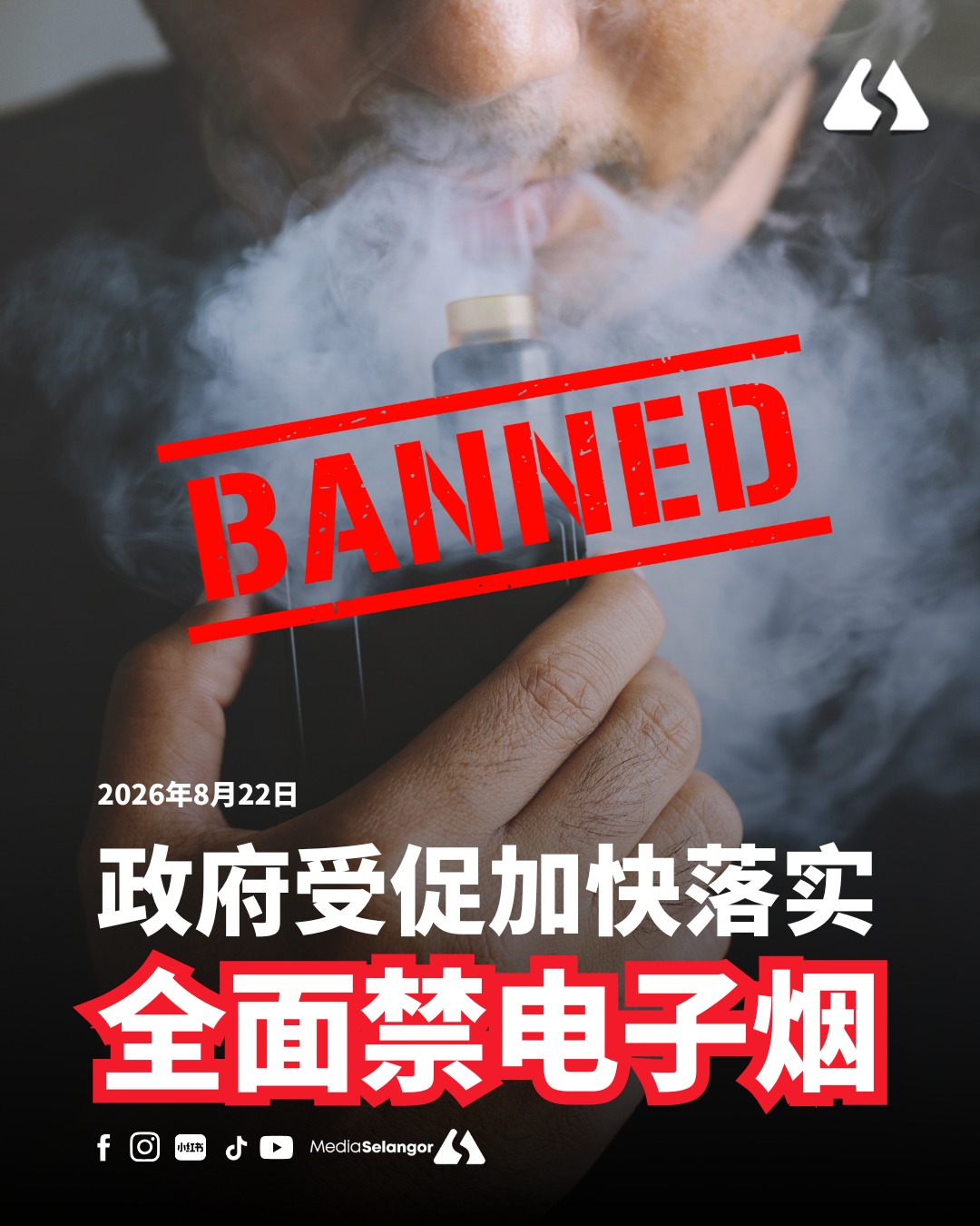 政府受促加快落实全面禁用电子烟的决定，以遏制含有合成精神活性物质的