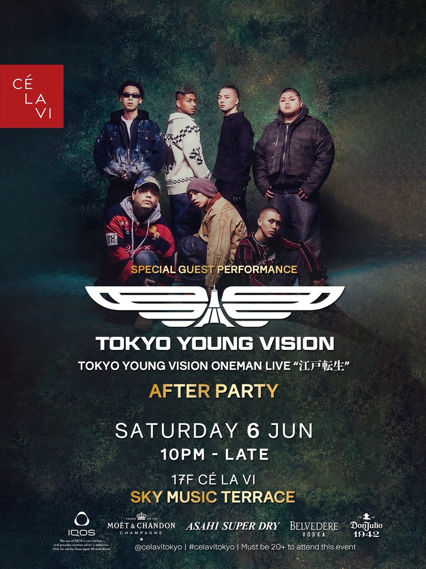 CÉ - SAT 6 JUN, Tokyo Young Vision Oneman Live 
