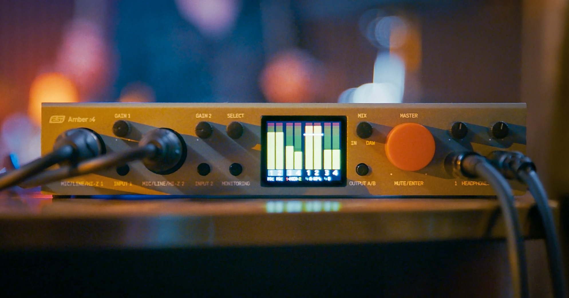 ESI - Meet the Amber i4, our premium USB-C audio interface and the