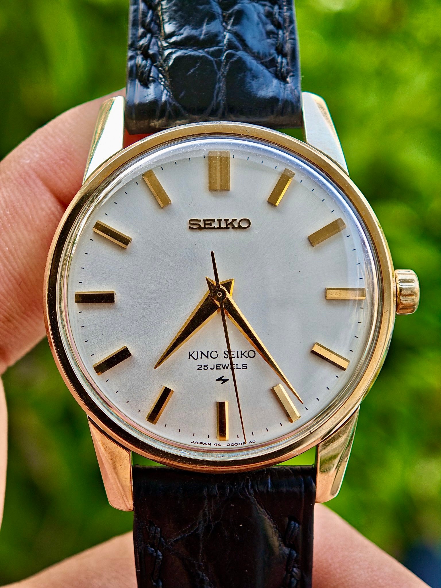 1965 KING S€IKO from DAINI SEIKOSHA Manual movement 25 jewels GF