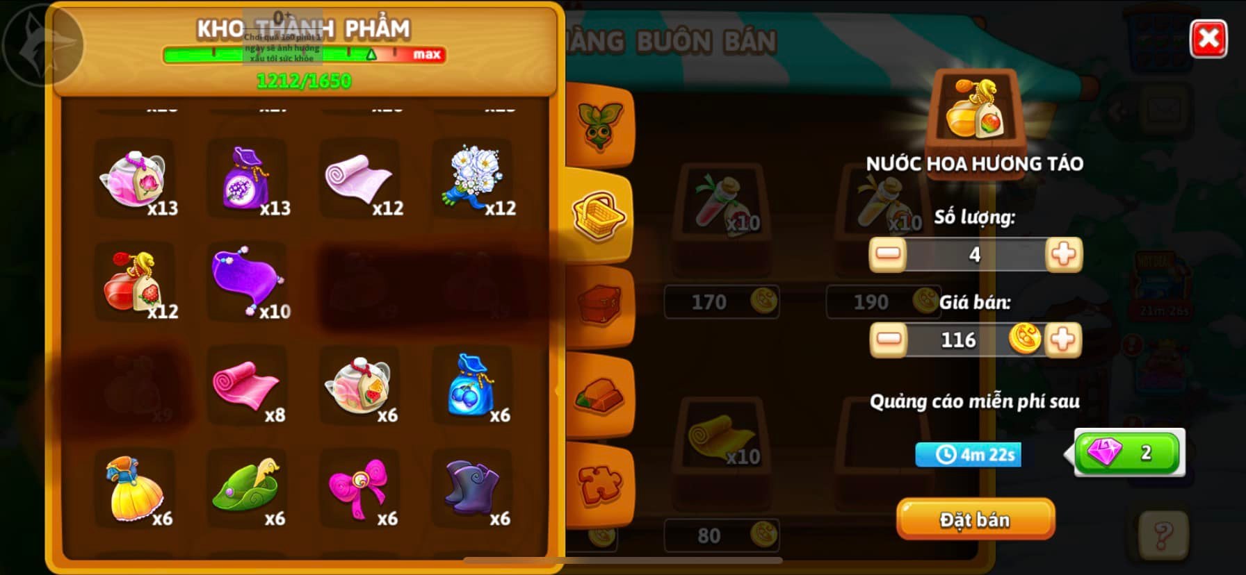 [KVTM] Cộng đồng chia sẻ - Khu vườn trên mây | Vpsk kem 3k/10, kính 1k5 ...