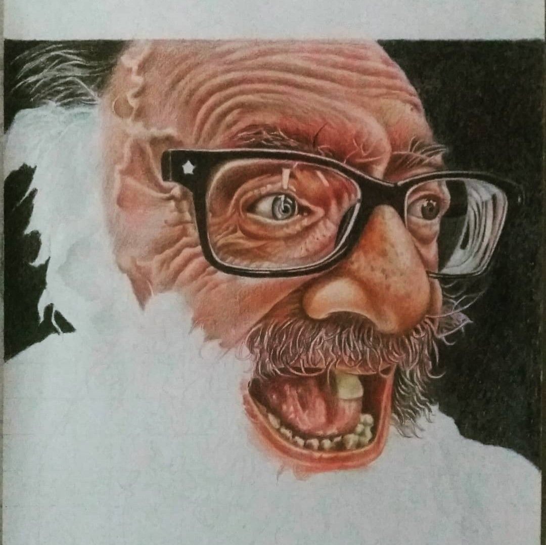 Drawing coloured pencil on paper #Drawing #WahidArt #coloredpencil # ...