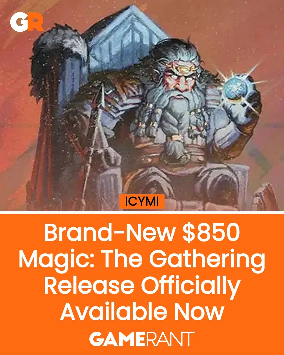 A brand-new Magic: The Gathering product officially releases today