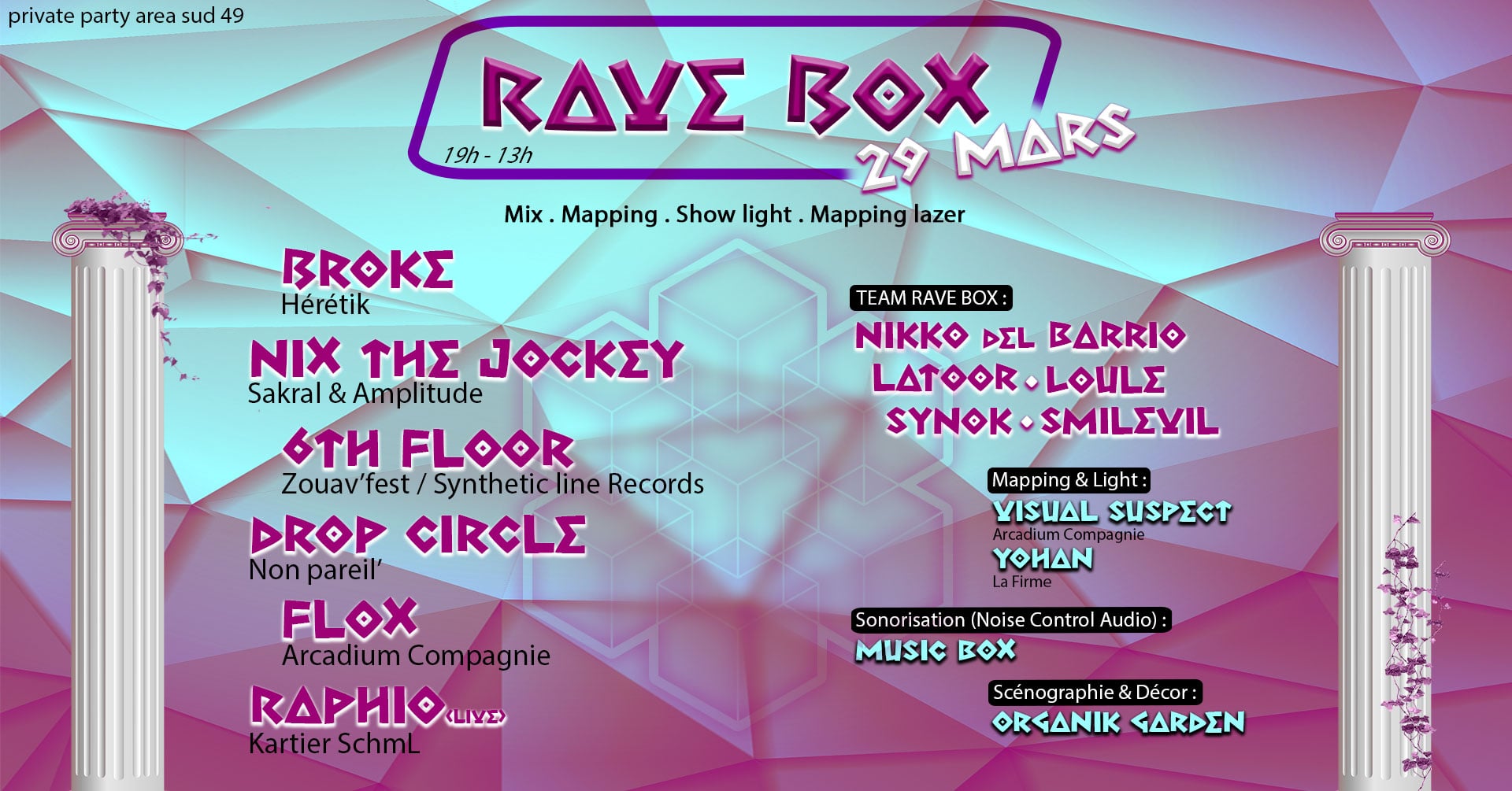 RAVE BOX INDOOR PARTY - 29 mars 2025