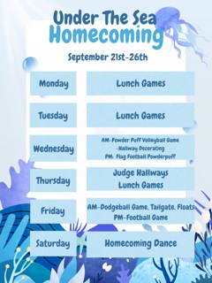 under the sea homecoming dress up days Labelle High School week September 21-26 img_rose_gold