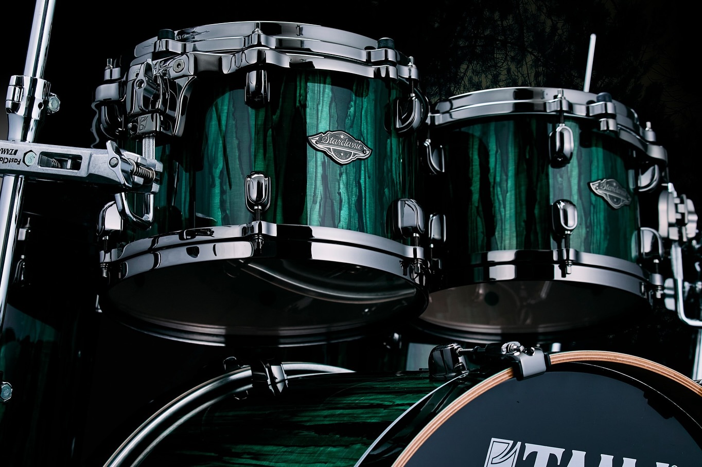Check out his beautiful new Green Grove Aurora finish, available