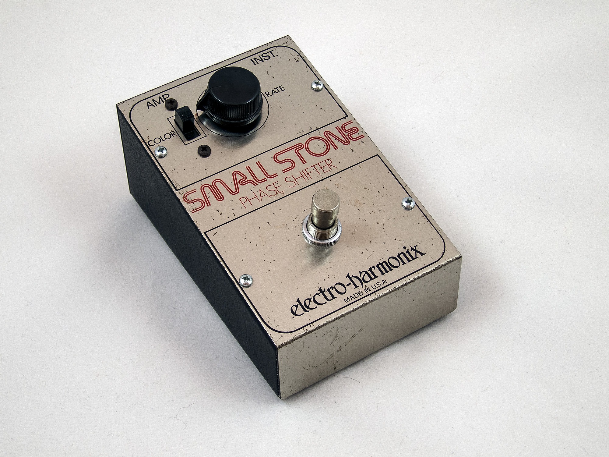 1975 EHX Small Stone phaser. And it's a blast.
