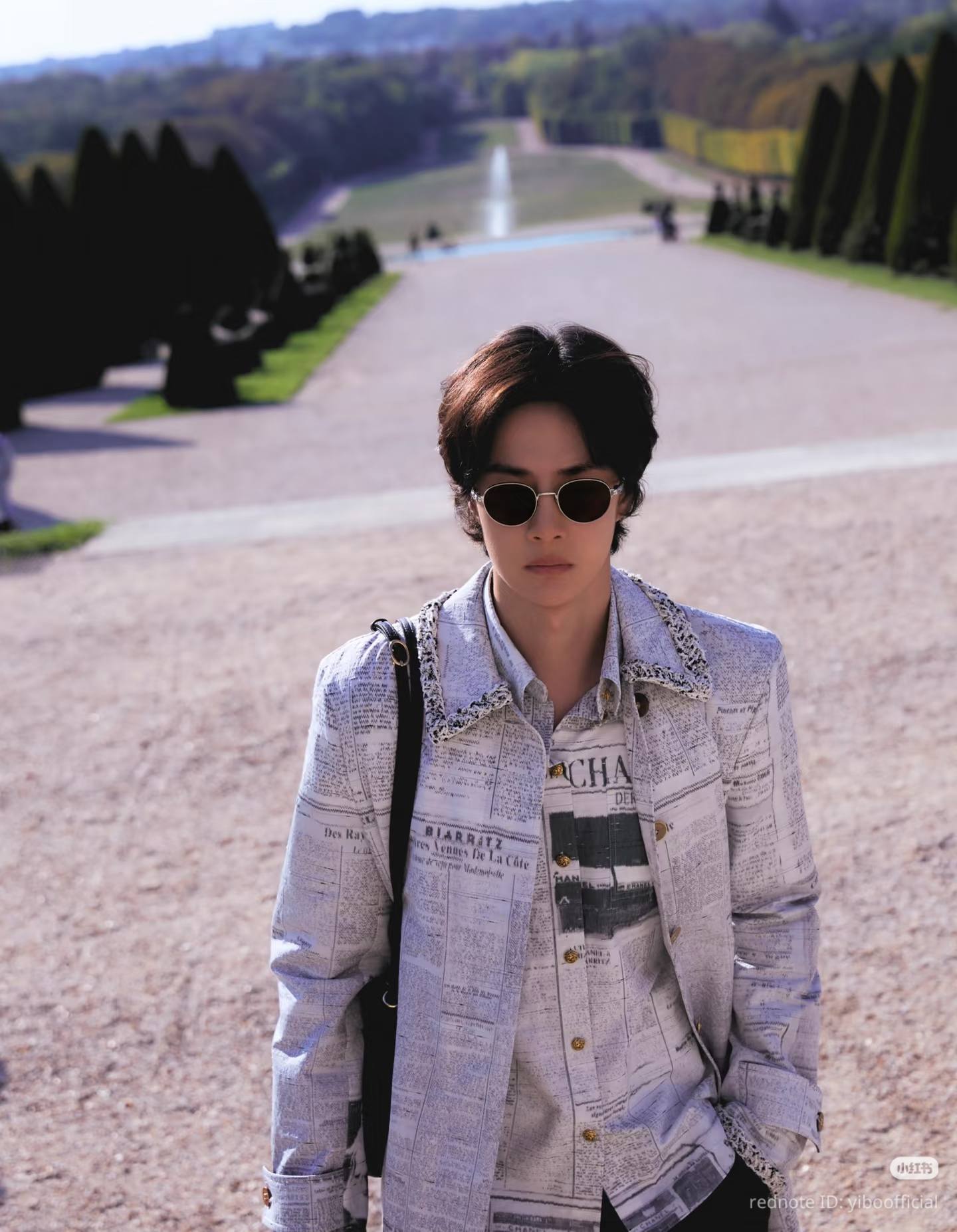the handsome Prince of CHANEL 😍🤏🫰😎 #WangYibo #WangYibo王一博