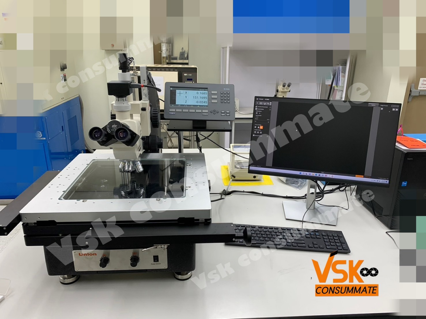 hisomet #DHll #Noncontact #MeasuringMicroscope