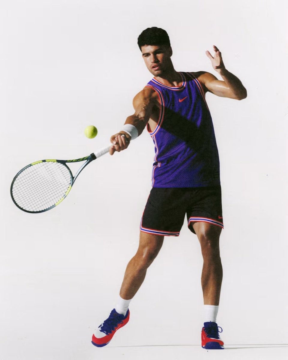 Carlos Alcaraz for NikeCourt 🔥📸 (via SOME DAYS)