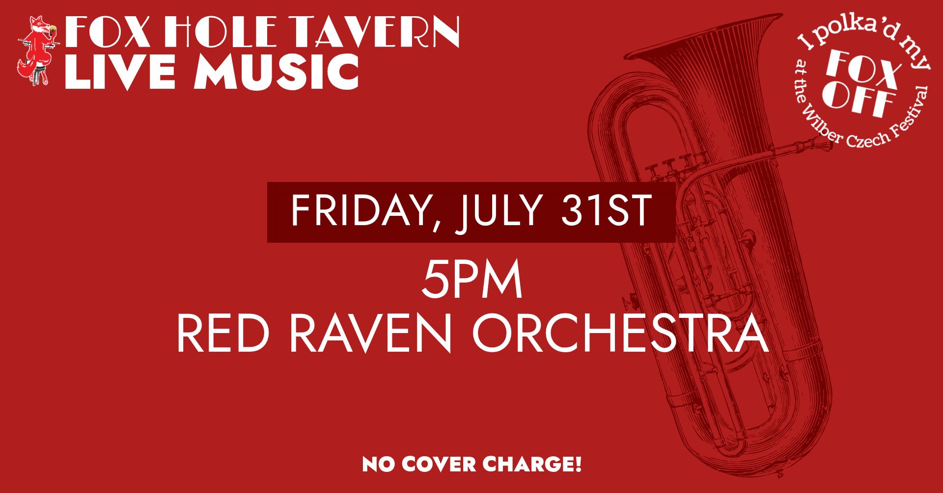 Fox - 🎵 Don't miss the Red Raven Orchestra performing at Fox Hole