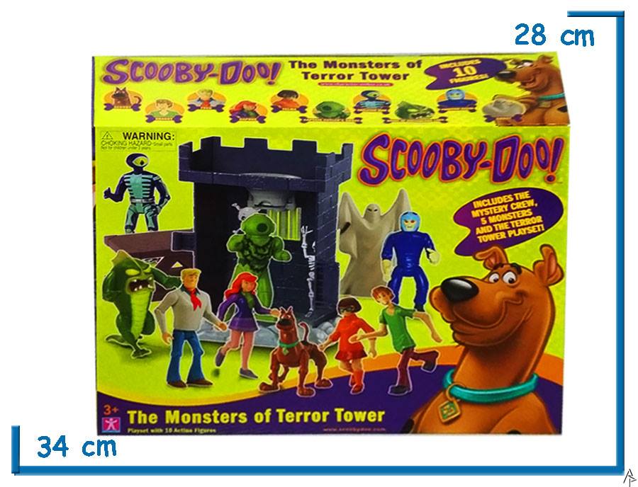 Action Figures Scooby Doo: Torre Del Tormento Slime Pod Glow In The Dark – Giochi Preziosi