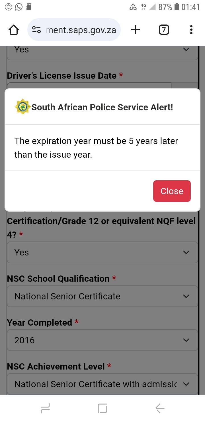 SAPS intake 2025-2026 | Plz help me guys I've been trying to upload the ...