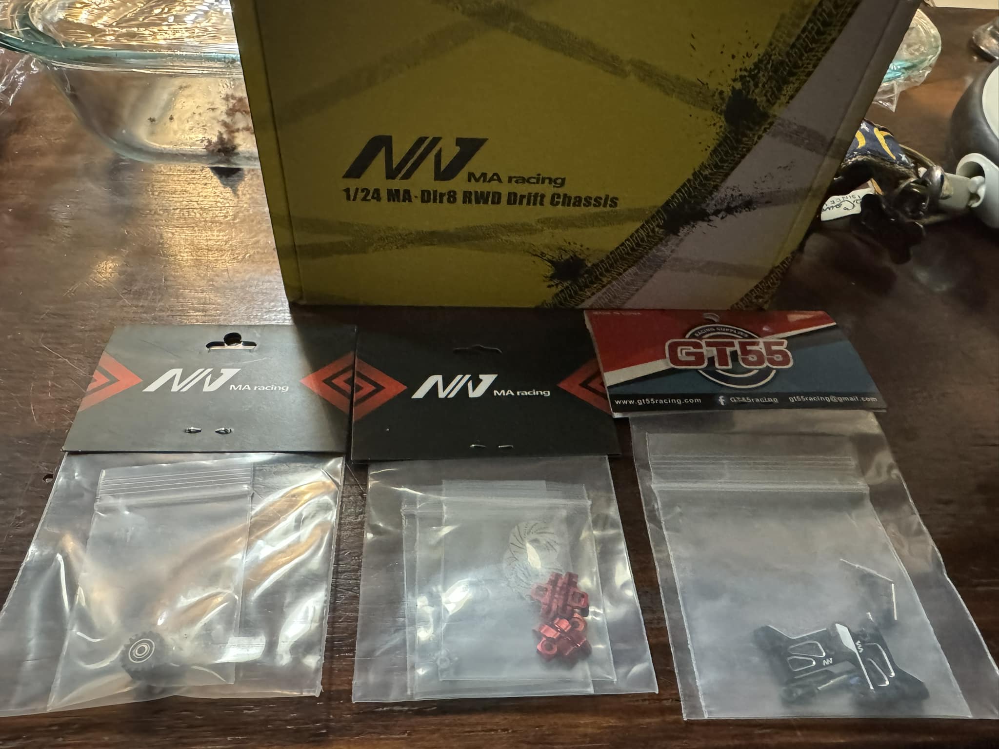 My MA Racing DLR8 came in today. Thanks Enzo Martino for the fast