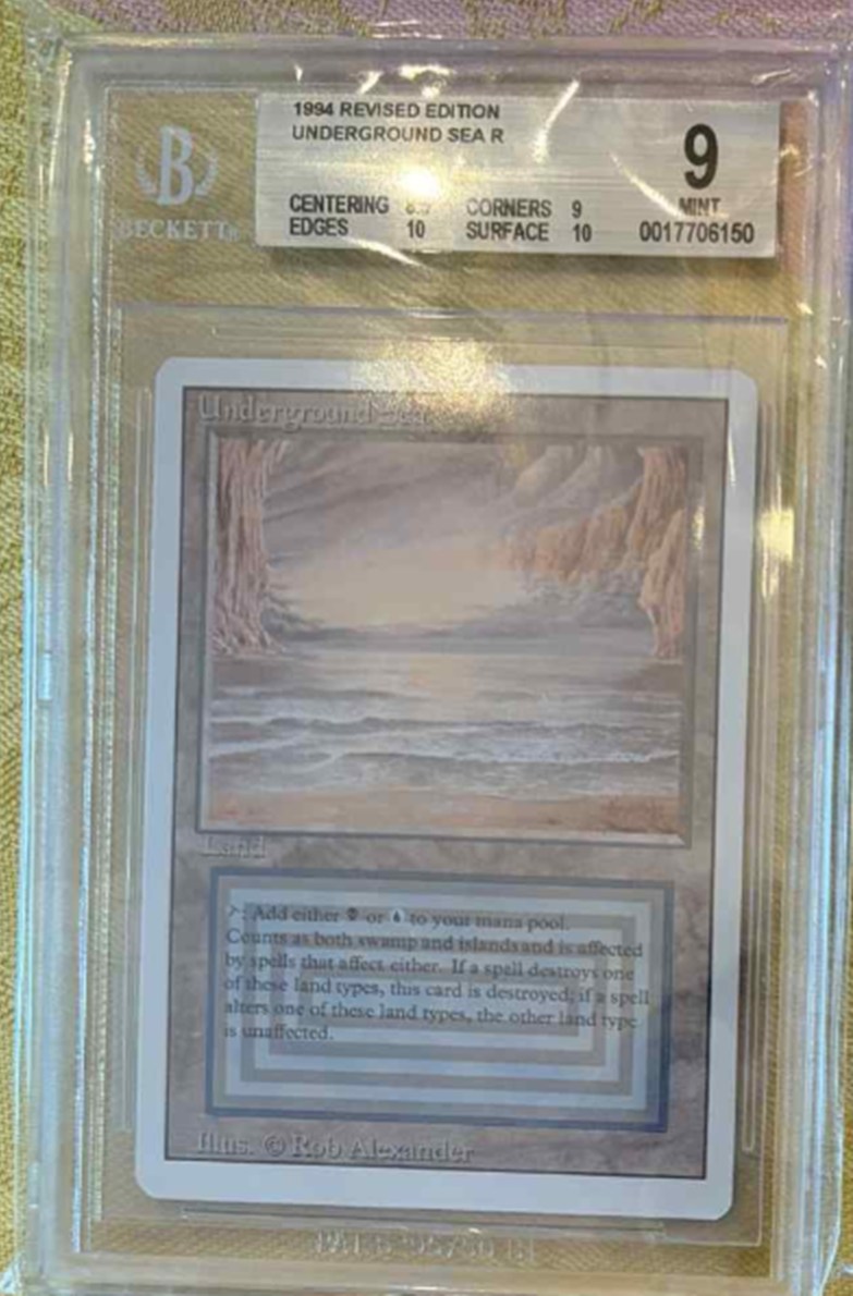 BGS 9 Revised Underground Sea Magic card for sale